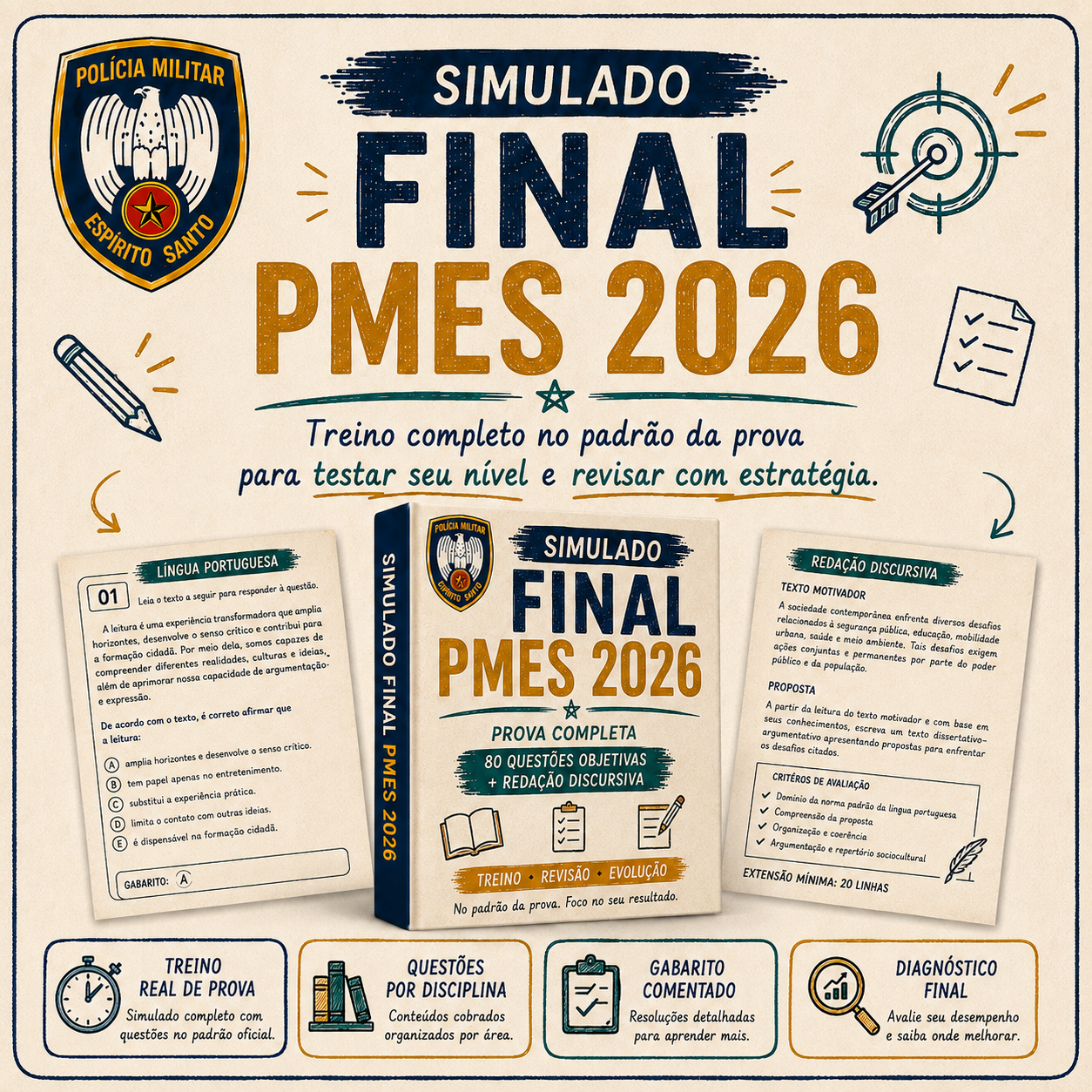 Simulado Final PMES 2026